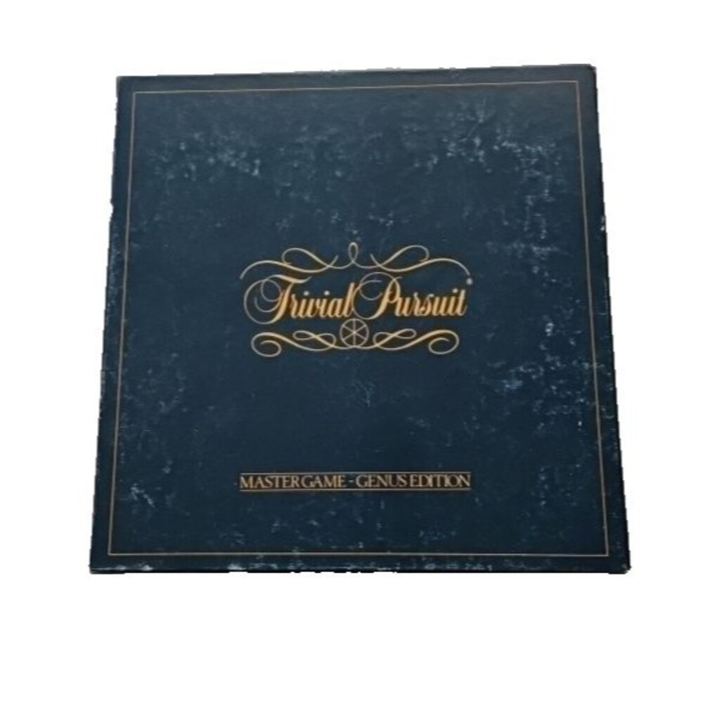 Trivial Pursuit Master Game Genus Edition 1981 Version - Vintage See Photos